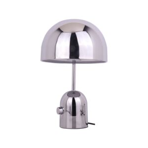 Micasa Modern and Elegant Design Umbrella Shaped Durable Table Lamp Chrome